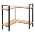 WENKO 53028100 - Hylla LOU 30x33 cm svart/brun