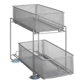 WENKO 53140800 - GIOMA-hylla 35 x 33,5 cm, silver