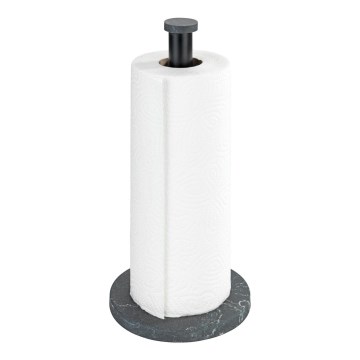 WENKO 53212100 - Hållare för kökshanddukar 15x32 cm svart