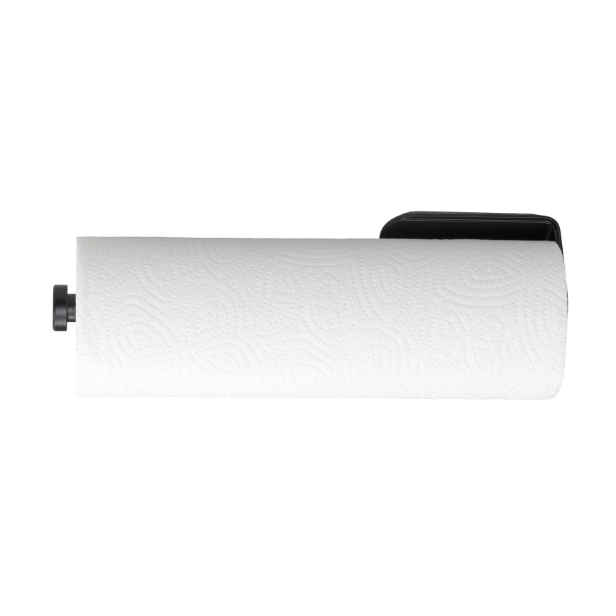 WENKO 53214100 - Rullhållare NIO 27,5x7 cm svart