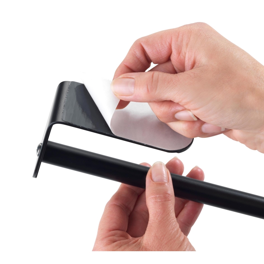 WENKO 53214100 - Rullhållare NIO 27,5x7 cm svart