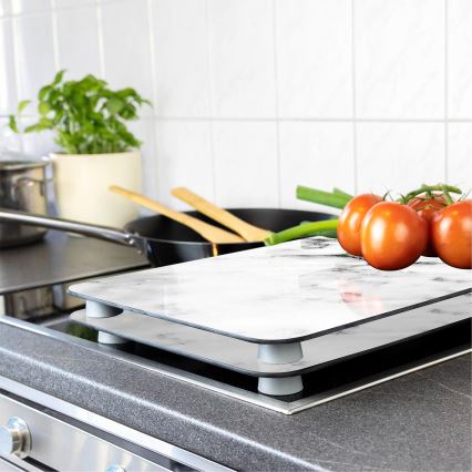WENKO 53895100 - Täckplatta 30x52 cm flerfärgad/grå/genomskinlig