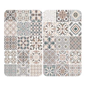 WENKO 53904100 - Spishällsskydd 30x52 cm flerfärgad/grå/transparent