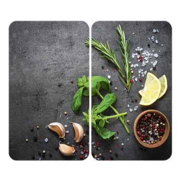 WENKO 53907100 - Hällskydd 30x52 cm flerfärgad/grå/genomskinlig