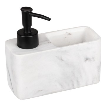 WENKO 54668100 - Tvåldispenser RESA 14,5x14,3 cm vit/svart