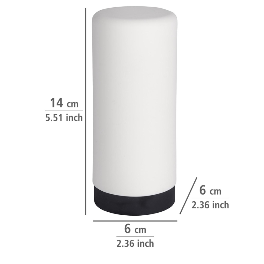 WENKO 54670100 - Doserare EASY SQUEEZ-E 6x14 cm vit/svart