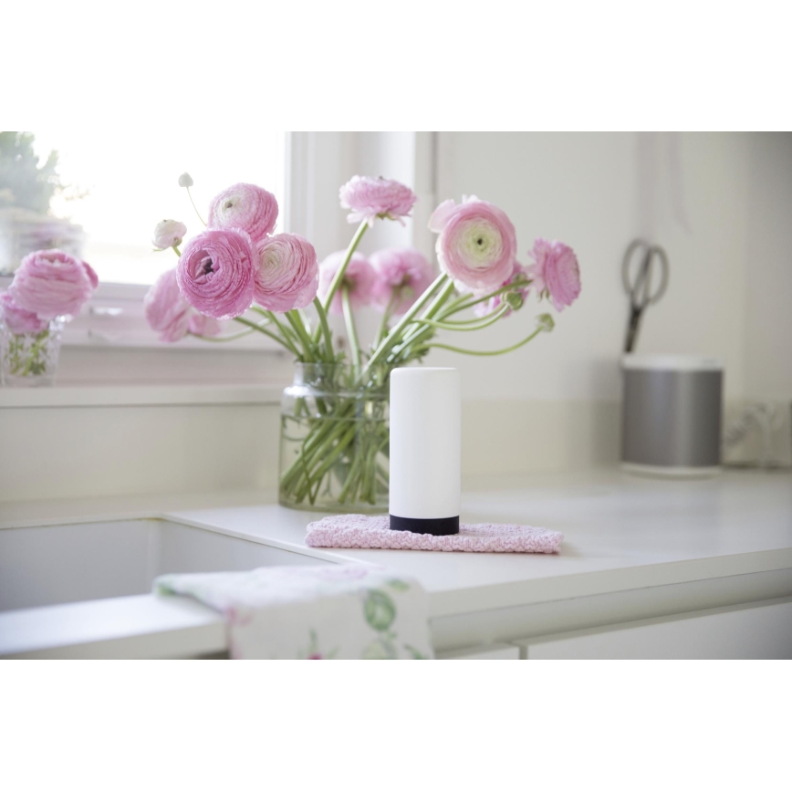 WENKO 54670100 - Doserare EASY SQUEEZ-E 6x14 cm vit/svart