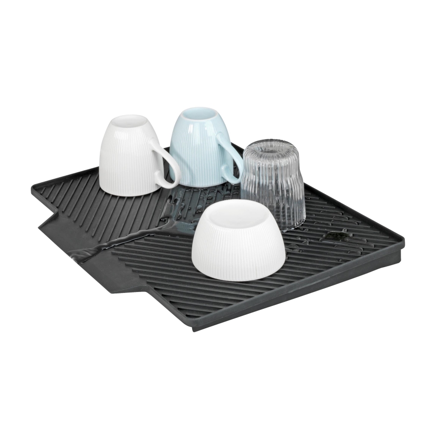 WENKO 54771100 - NELIA droppbricka 34x40 cm svart