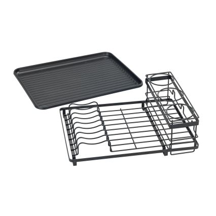 WENKO 54798100 - Diskavrinare AMY 42,5x31,5 cm svart