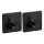 WENKO 55009100-Krok BLACK OUTDOOR KITCHEN 4,5x4,5 cm rostfritt stål/svart