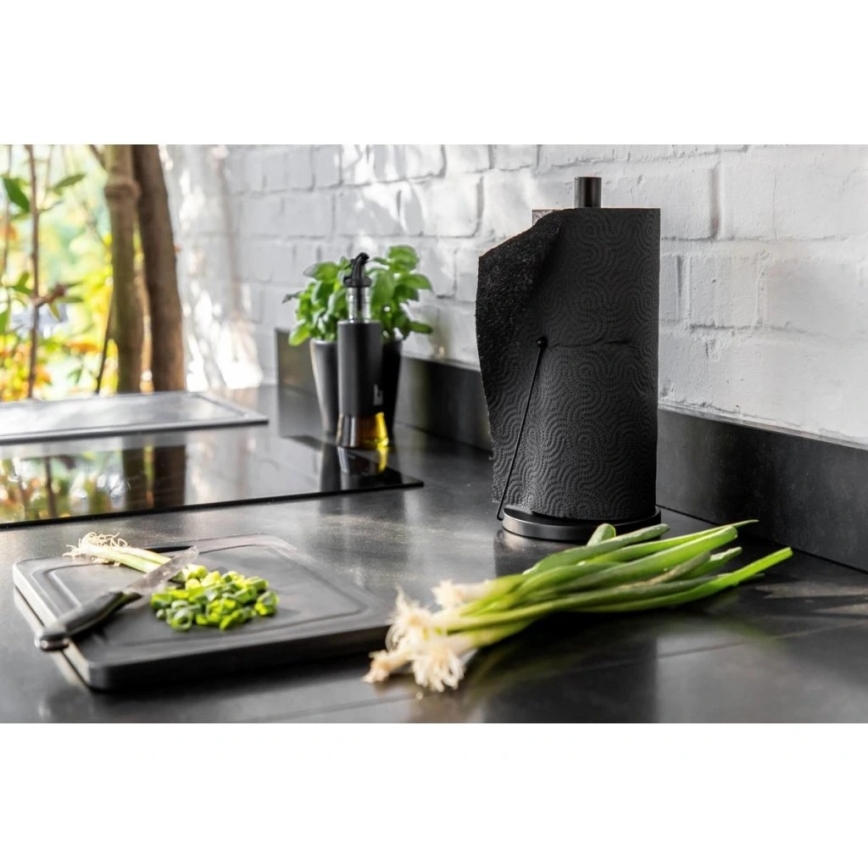 WENKO 55015100-Hållare BLACK OUTDOOR KITCHEN 15x33 cm svart