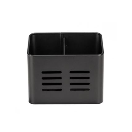 WENKO 55024100-Bestickkorg BLACK OUTDOOR KITCHEN 16x13,5 cm svart