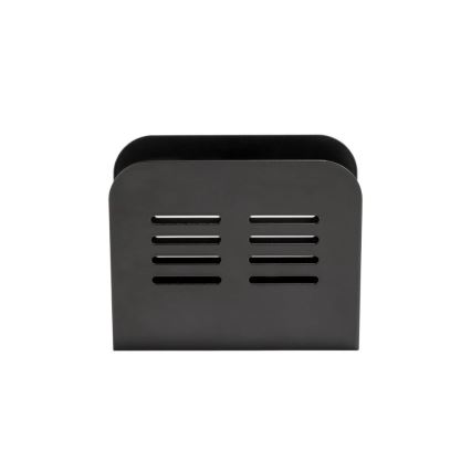 WENKO 55025100-Servetthållare BLACK OUTDOOR KITCHEN 15x12,5 cm svart