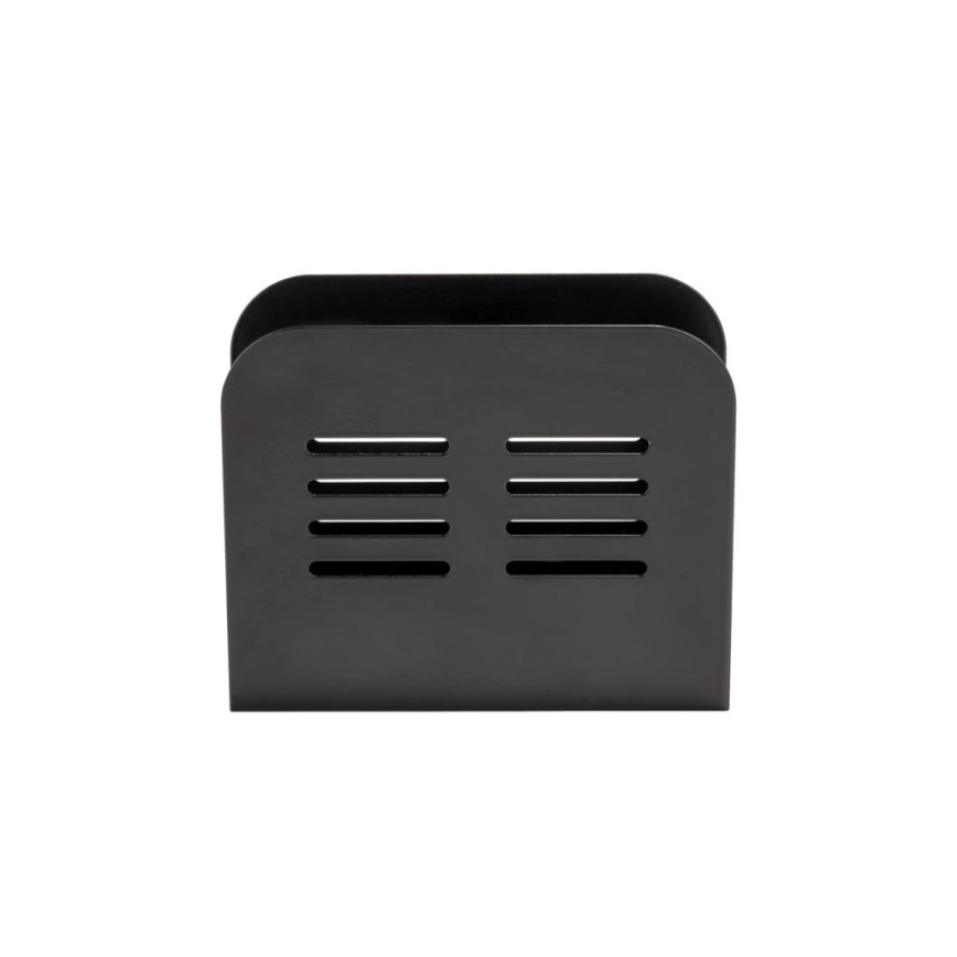 WENKO 55025100-Servetthållare BLACK OUTDOOR KITCHEN 15x12,5 cm svart