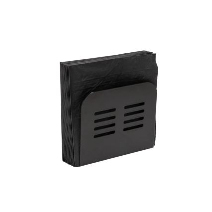 WENKO 55025100-Servetthållare BLACK OUTDOOR KITCHEN 15x12,5 cm svart