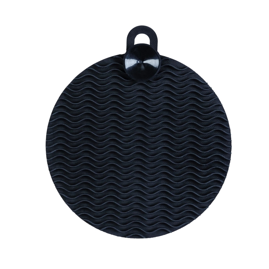 WENKO 55030100 - Svamp BLACK OUTDOOR KITCHEN 12x1,2 cm svart