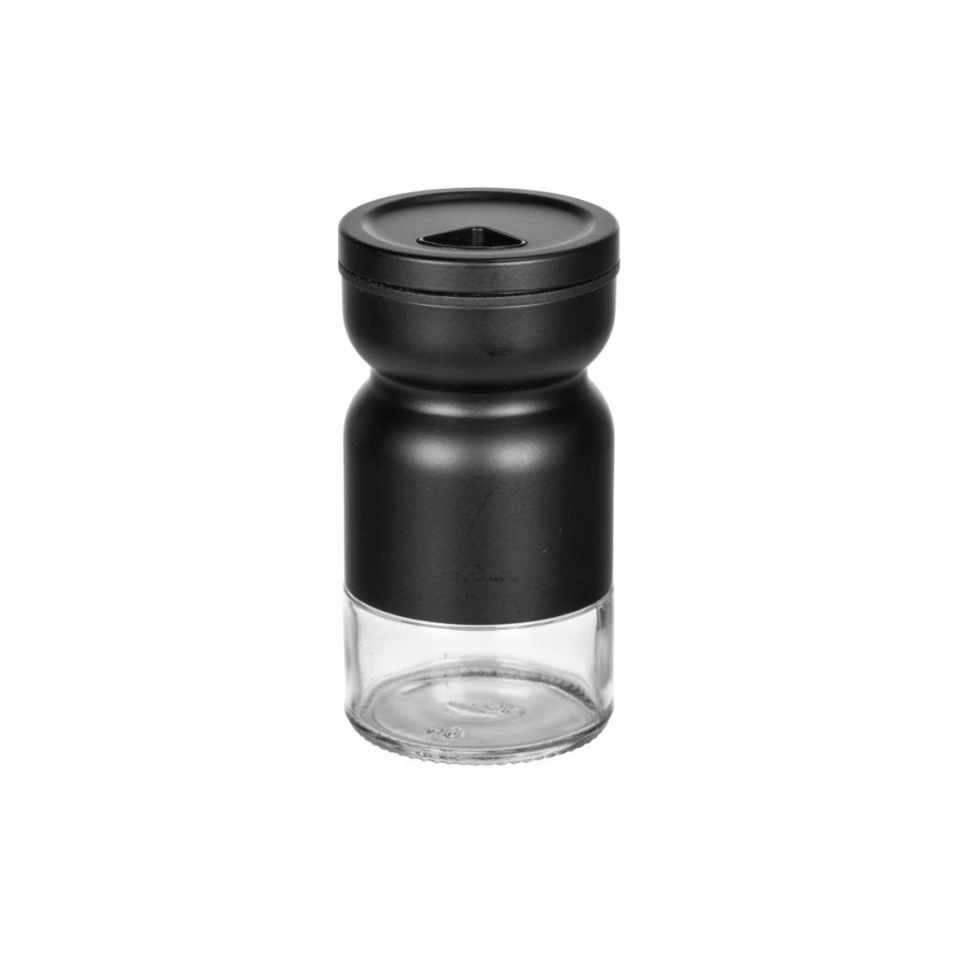 WENKO 55081100 - Kryddset BLACK OUTDOOR KITCHEN 12x14,5 cm klar/svart