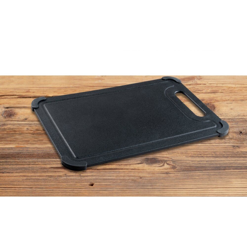 WENKO 55087100 - Skärbräda BLACK OUTDOOR KITCHEN 30 x 20,5 cm svart