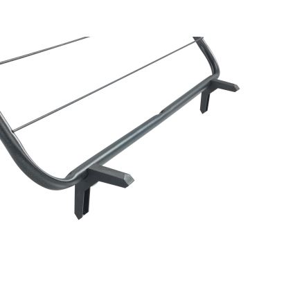 WENKO 63003100 - Torkställning CHAMPION 65 x 114 cm svart