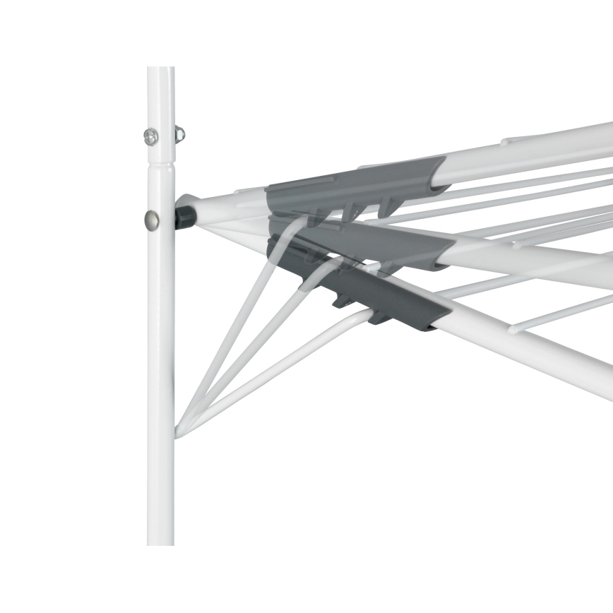 WENKO 63010800 - Torkställ 51x142 cm vit/grå