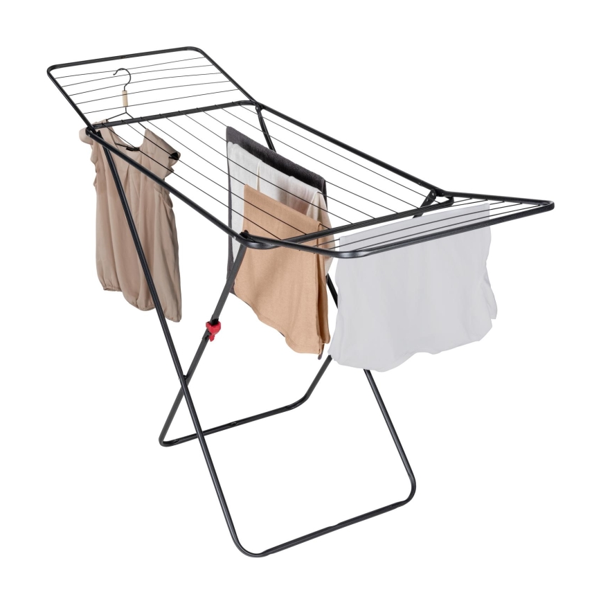 WENKO 63015100 - Torkställning CHAMPION 170x98 cm svart