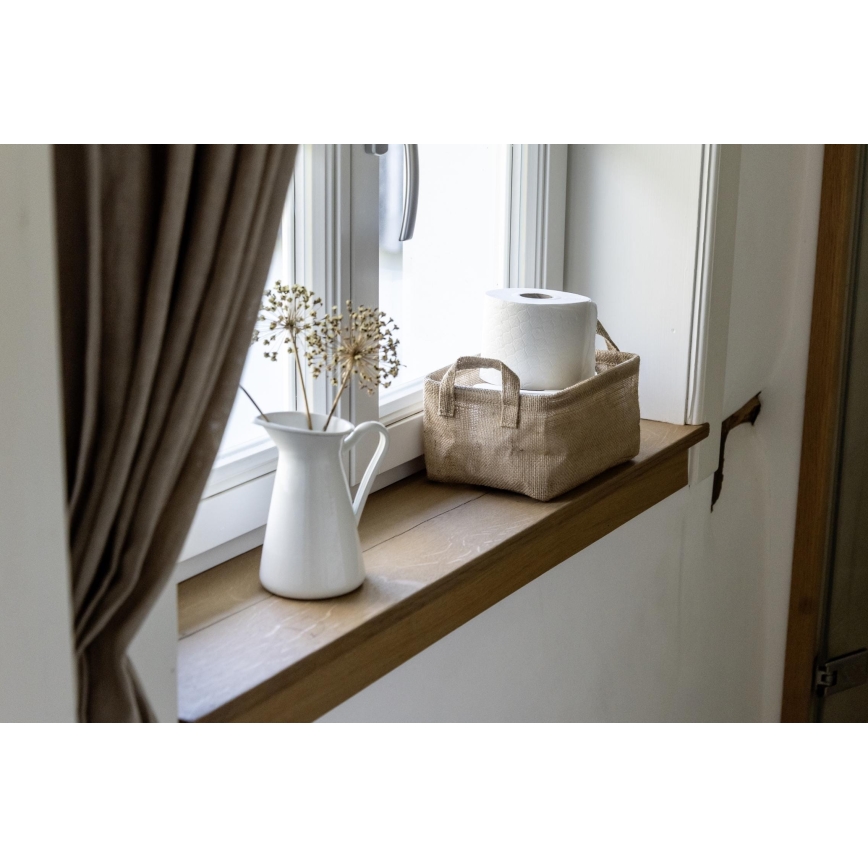 WENKO 64470100 - Korg JUNA 20x15 cm brun