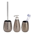 WENKO 69109800 - Badrumsset MARRAKESH 12,5x41 cm brun