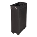 WENKO 69737800 - Tvättkorg CORNO 18,5x60 cm svart