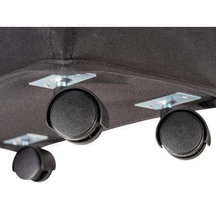 WENKO 69737800 - Tvättkorg CORNO 18,5x60 cm svart