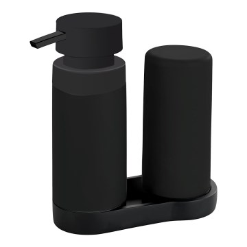 WENKO 69753800 - Organizer EASY SQUEEZ-E 15x18 cm svart