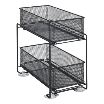 WENKO 69768800 - Uttagshållare GIOMA 35x33,5 cm svart