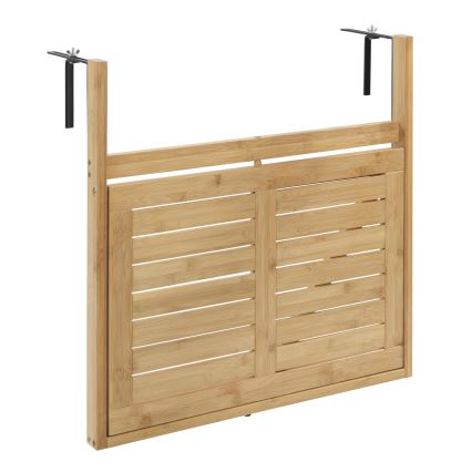 WENKO 69806800 - Bord WAIKIKI 64x65 cm vit/brun