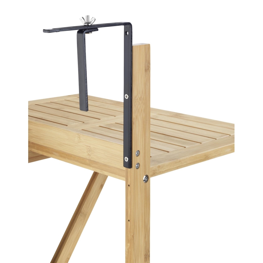 WENKO 69806800 - Bord WAIKIKI 64x65 cm vit/brun