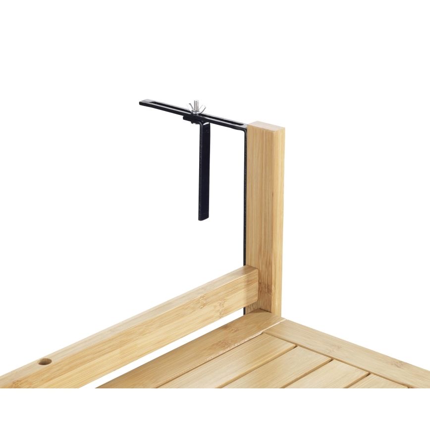 WENKO 69806800 - Bord WAIKIKI 64x65 cm vit/brun