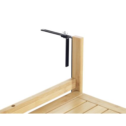 WENKO 69806800 - Bord WAIKIKI 64x65 cm vit/brun