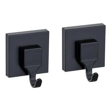 WENKO 71448800 - Krok VACUUM-LOC QUADRO ED 6x7 cm svart