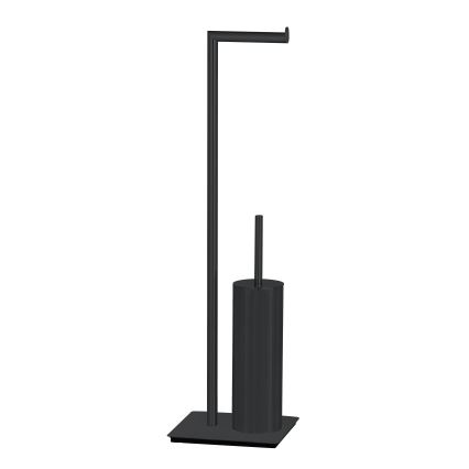 WENKO 71556800 - WC-set RECCO 20x71,5 cm svart