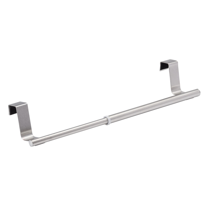 WENKO 79173100 - Handdukshållare TELESCOPE 7x6 cm rostfritt stål/silver/svart