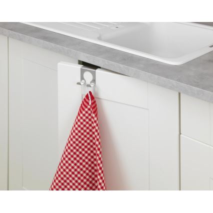 WENKO 8411100 - Krok 5x5 cm rostfritt stål/silver