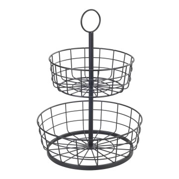 WENKO 88740800 - Korg LOFT 28x39 cm, svart