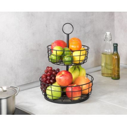 WENKO 88740800 - Korg LOFT 28x39 cm, svart
