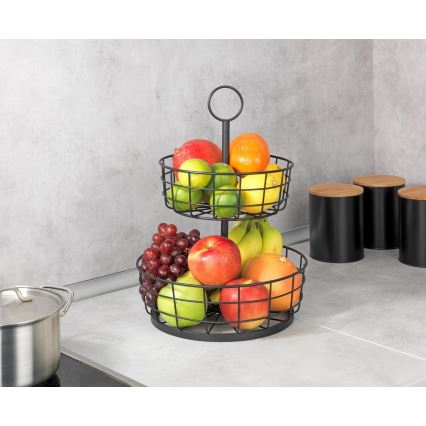 WENKO 88740800 - Korg LOFT 28x39 cm, svart