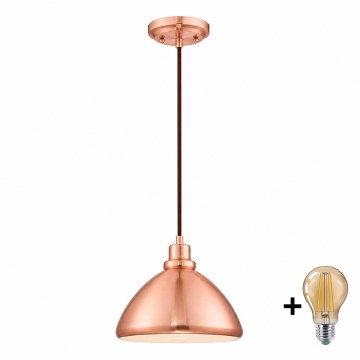 Westinghouse 6103940 - LED-pendel med kabel 1xE27/60W/230V Ø 25,5 cm