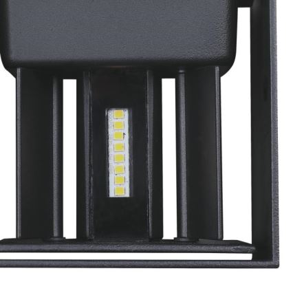 Westinghouse 61149 - LED vägglampa för utomhusbruk FREYA 2xLED/4,5W/230V IP44 svart
