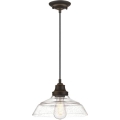 Westinghouse 6116640 - Takpendel på kabel IRON HILL 1xE27/60W/230V Ø 28 cm