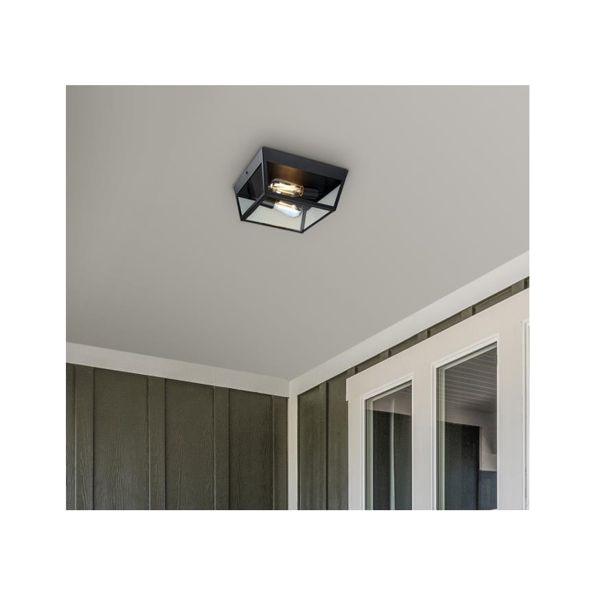 Westinghouse 61219 - Taklampa för utomhusbruk PETERSON 2xE27/40W/230V IP44