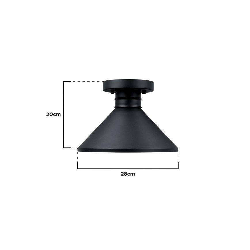 Westinghouse 61238 - Taklampa för utomhusbruk WALTER 1xE27/60W/230V IP44