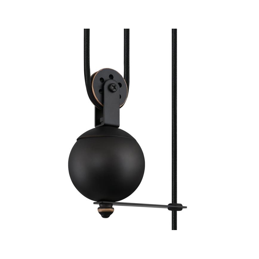 Westinghouse 61249 - Ljuskrona med textilsladd CHAVES 1xE27/60W/230V