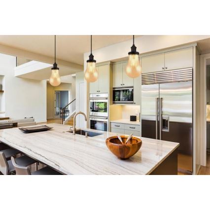 Westinghouse 63370 - Ljuskrona med textilsladd 1xE27/40W/230V