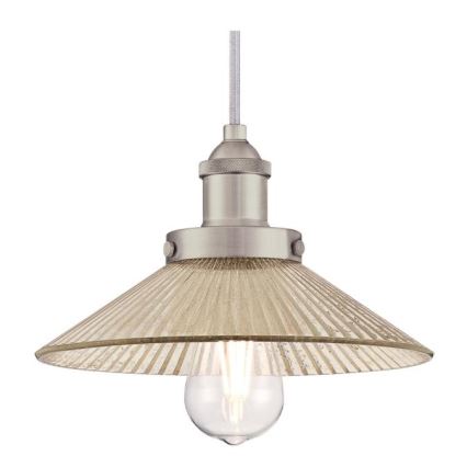 Westinghouse 6338840 - Pendellampa på kabel BONNIE 1xE27/60W/230V Ø 25 cm